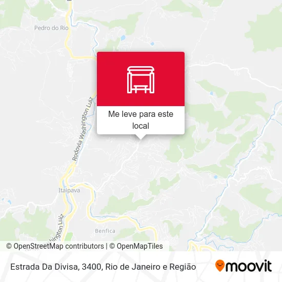 Estrada Da Divisa, 3400 mapa