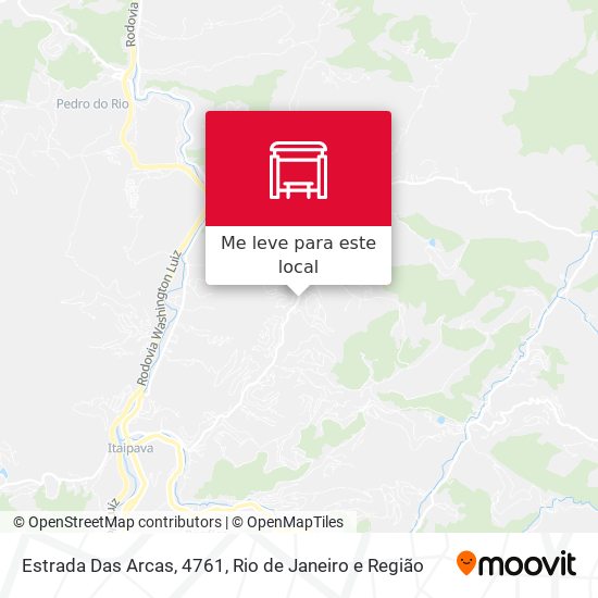 Estrada Das Arcas, 4761 mapa