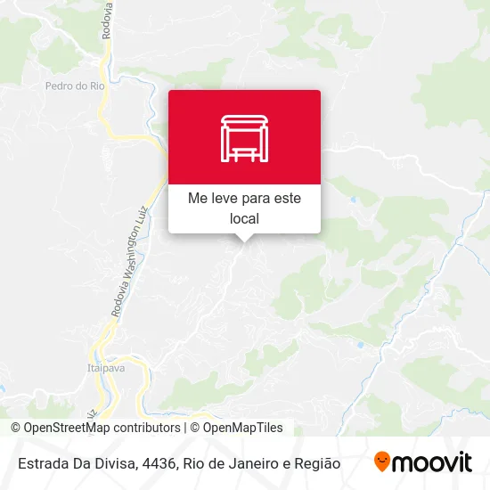 Estrada Da Divisa, 4436 mapa