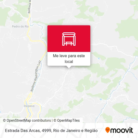 Estrada Das Arcas, 4999 mapa