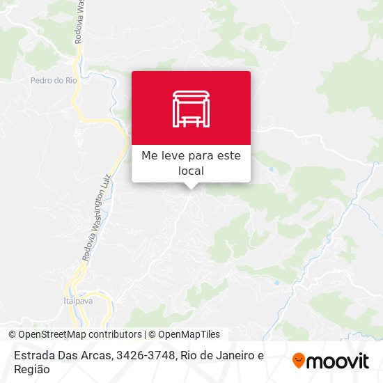 Estrada Das Arcas, 3426-3748 mapa