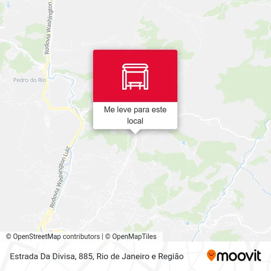 Estrada Da Divisa, 885 mapa