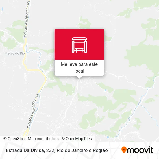 Estrada Da Divisa, 232 mapa