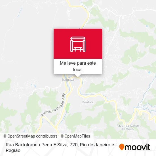 Rua Bartolomeu Pena E Silva, 720 mapa