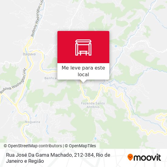 Rua José Da Gama Machado, 212-384 mapa