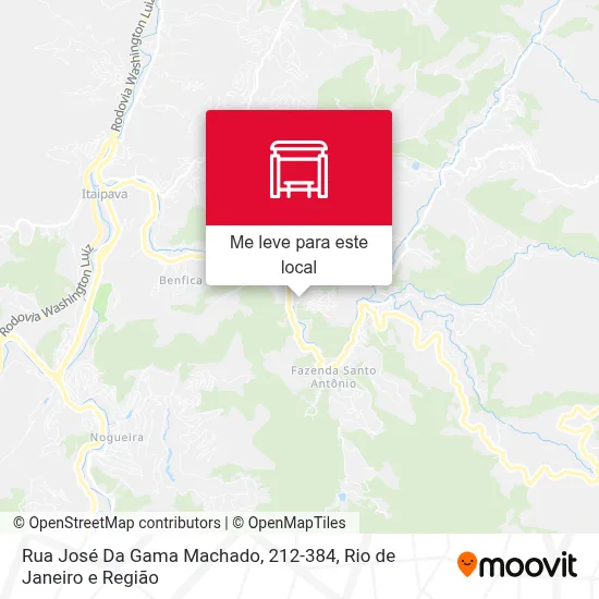 Rua José Da Gama Machado, 212-384 mapa