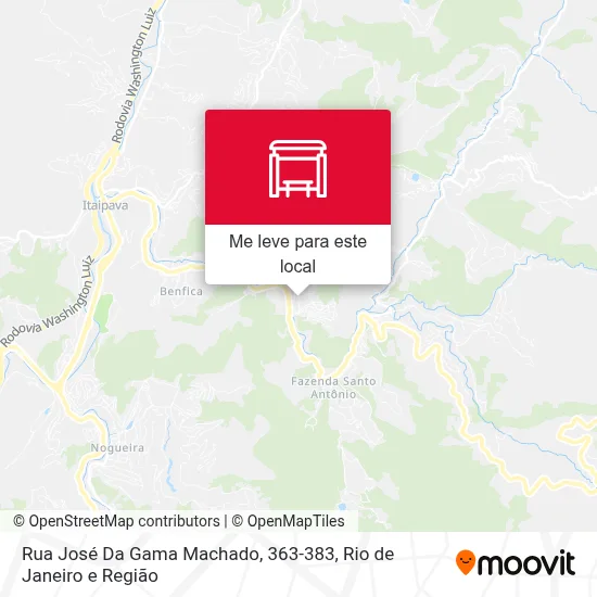 Rua José Da Gama Machado, 363-383 mapa
