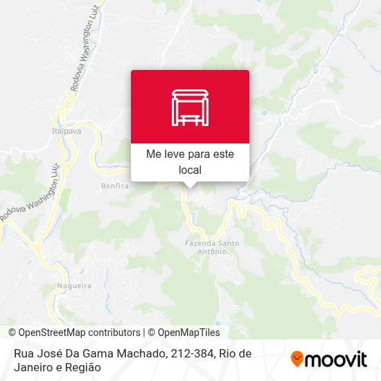 Rua José Da Gama Machado, 212-384 mapa