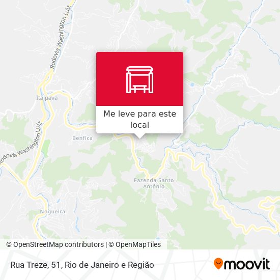 Rua Treze, 51 mapa