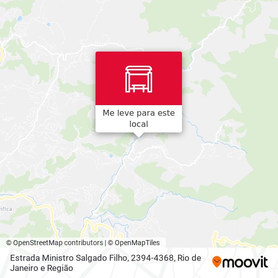 Estrada Ministro Salgado Filho, 2394-4368 mapa