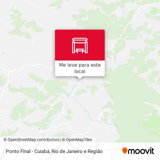 Ponto Final - Cuiabá mapa