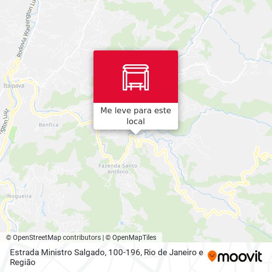 Estrada Ministro Salgado, 100-196 mapa