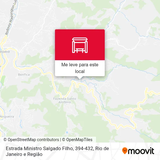 Estrada Ministro Salgado Filho, 394-432 mapa