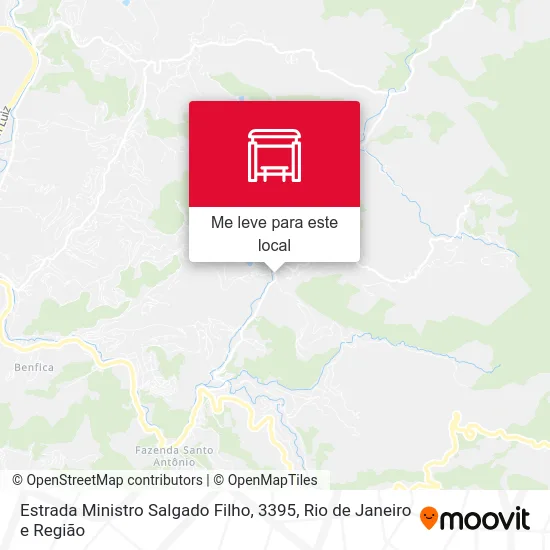 Estrada Ministro Salgado Filho, 3395 mapa