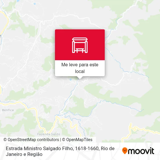 Estrada Ministro Salgado Filho, 1618-1660 mapa