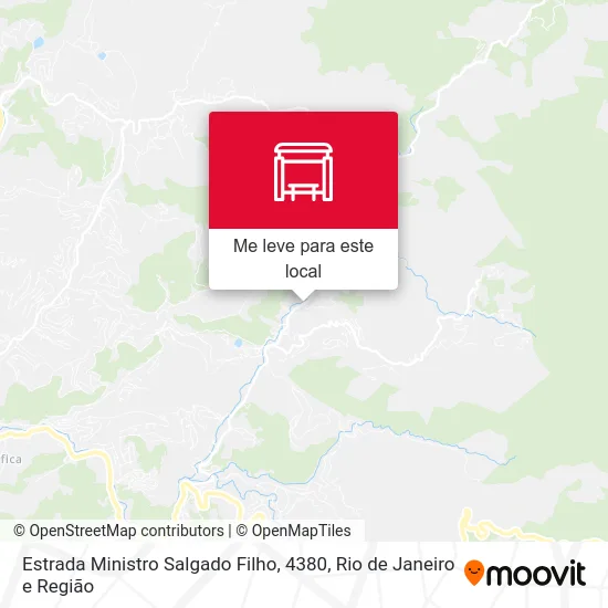 Estrada Ministro Salgado Filho, 4380 mapa