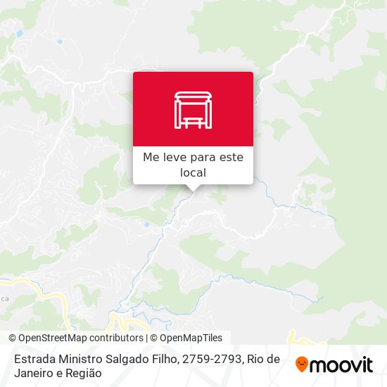 Estrada Ministro Salgado Filho, 2759-2793 mapa