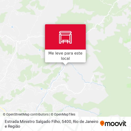 Estrada Ministro Salgado Filho, 5400 mapa