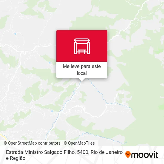 Estrada Ministro Salgado Filho, 5400 mapa