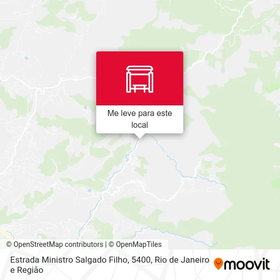 Estrada Ministro Salgado Filho, 5400 mapa