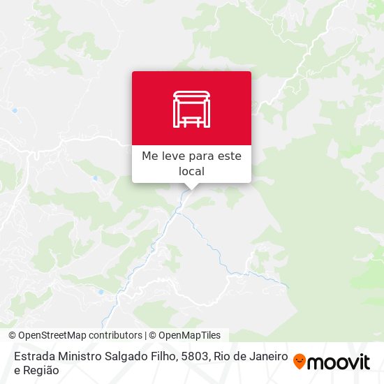 Estrada Ministro Salgado Filho, 5803 mapa