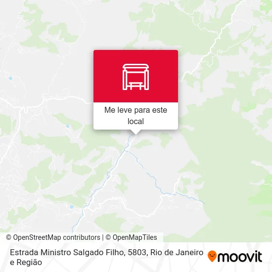 Estrada Ministro Salgado Filho, 5803 mapa
