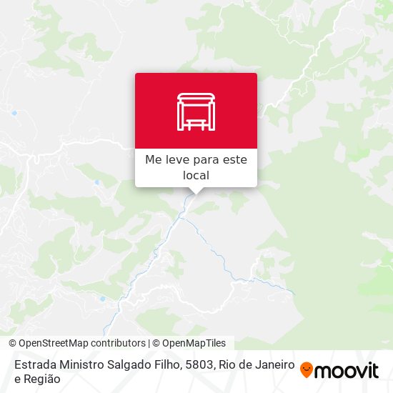 Estrada Ministro Salgado Filho, 5803 mapa