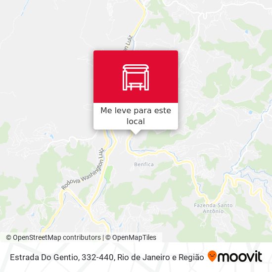 Estrada Do Gentio, 332-440 mapa
