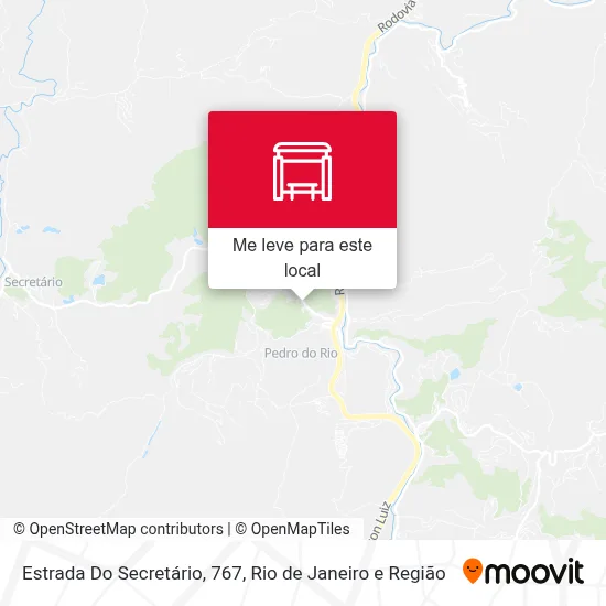Estrada Do Secretário, 767 mapa