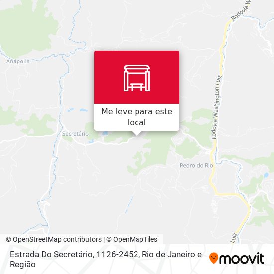 Estrada Do Secretário, 1126-2452 mapa