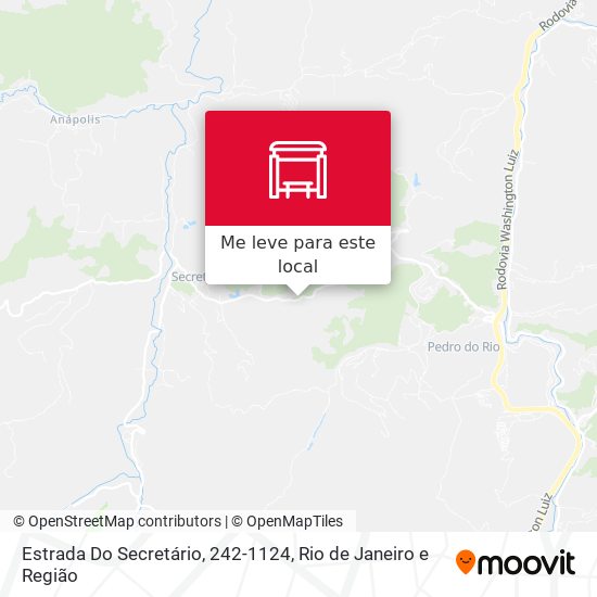 Estrada Do Secretário, 242-1124 mapa