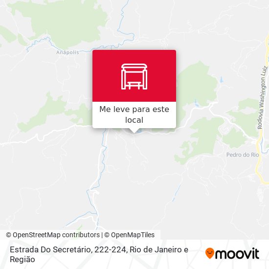Estrada Do Secretário, 222-224 mapa