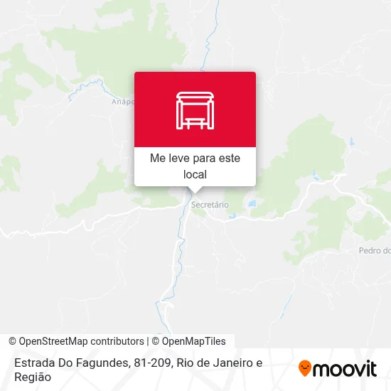Estrada Do Fagundes, 81-209 mapa
