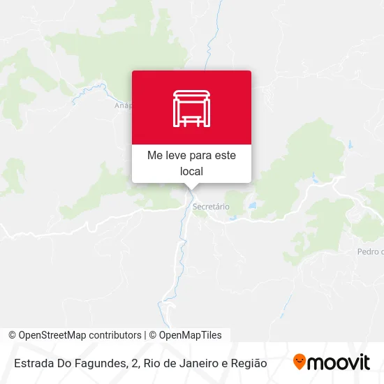 Estrada Do Fagundes, 2 mapa