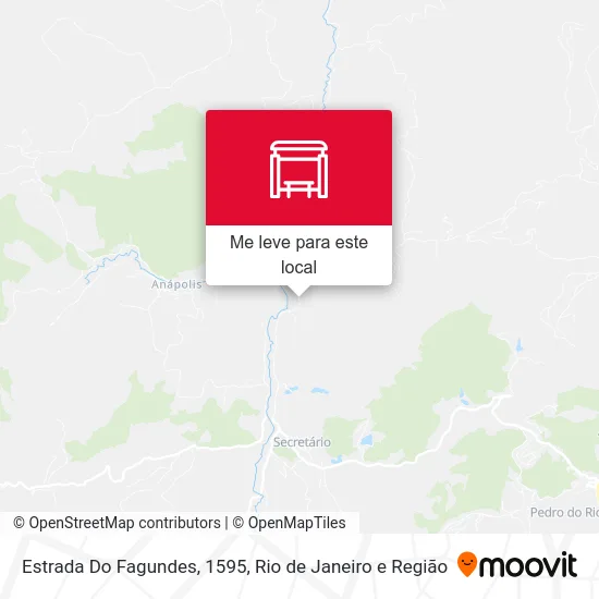 Estrada Do Fagundes, 1595 mapa