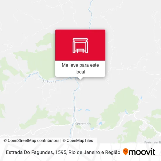 Estrada Do Fagundes, 1595 mapa