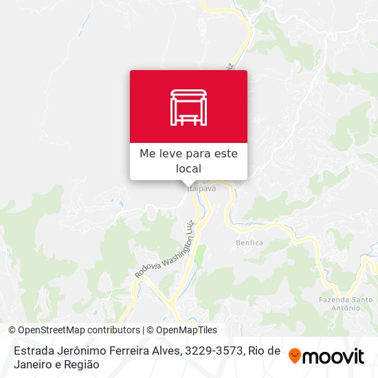 Estrada Jerônimo Ferreira Alves, 3229-3573 mapa