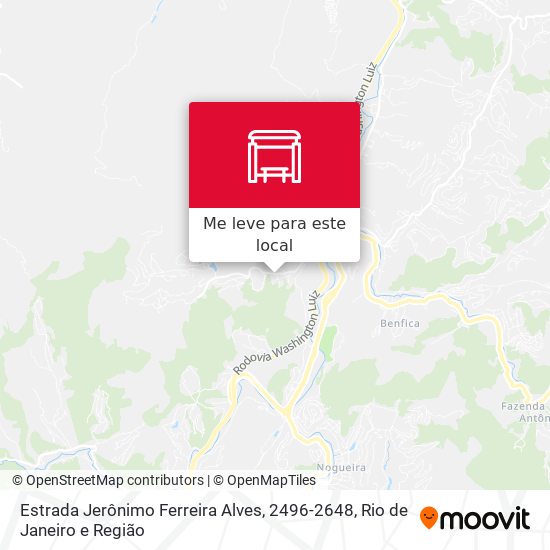 Estrada Jerônimo Ferreira Alves, 2496-2648 mapa