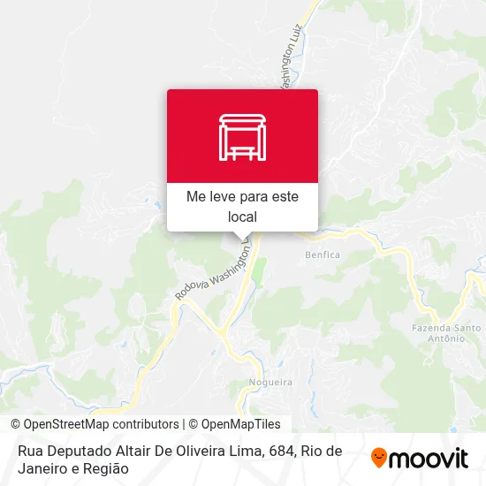 Rua Deputado Altair De Oliveira Lima, 684 mapa