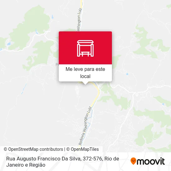 Rua Augusto Francisco Da Silva, 372-576 mapa