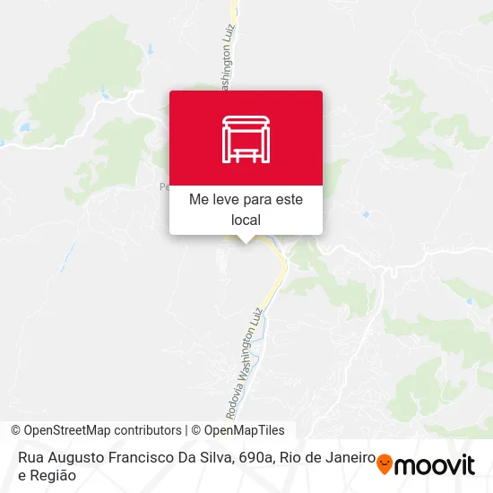 Rua Augusto Francisco Da Silva, 690a mapa
