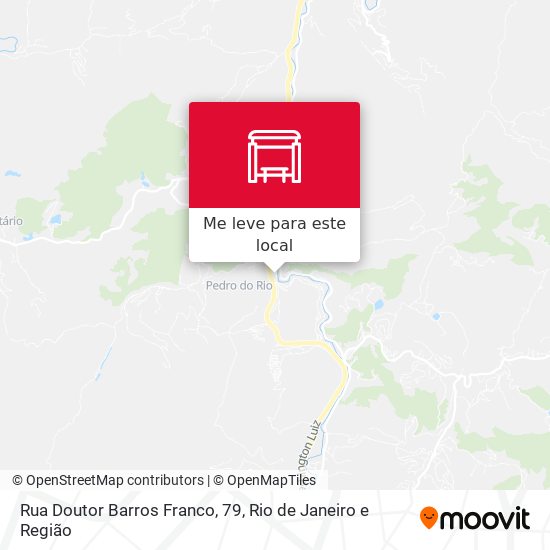 Rua Doutor Barros Franco, 79 mapa
