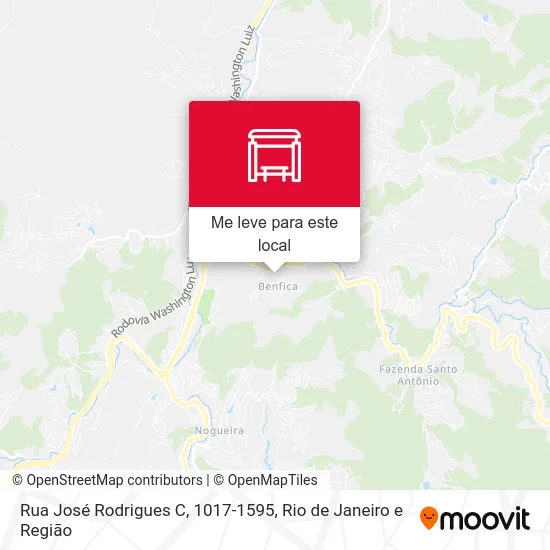 Rua José Rodrigues C, 1017-1595 mapa