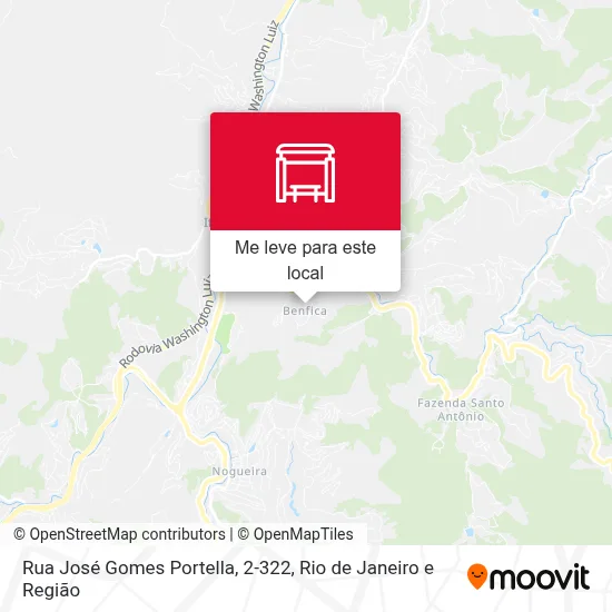 Rua José Gomes Portella, 2-322 mapa
