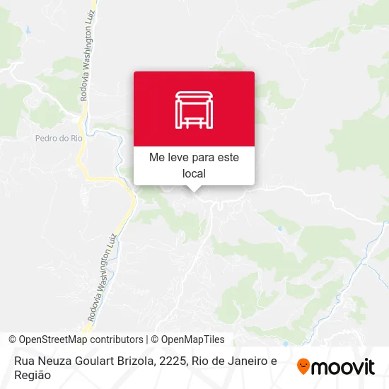 Rua Neuza Goulart Brizola, 2225 mapa