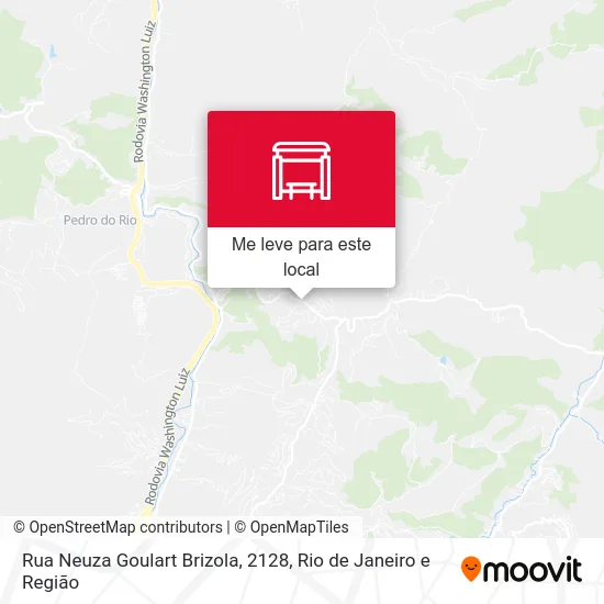 Rua Neuza Goulart Brizola, 2128 mapa