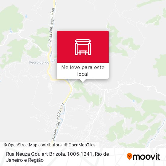 Rua Neuza Goulart Brizola, 1005-1241 mapa