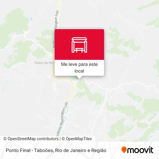 Ponto Final - Taboões mapa