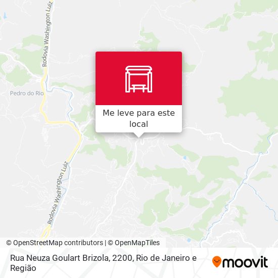 Rua Neuza Goulart Brizola, 2200 mapa