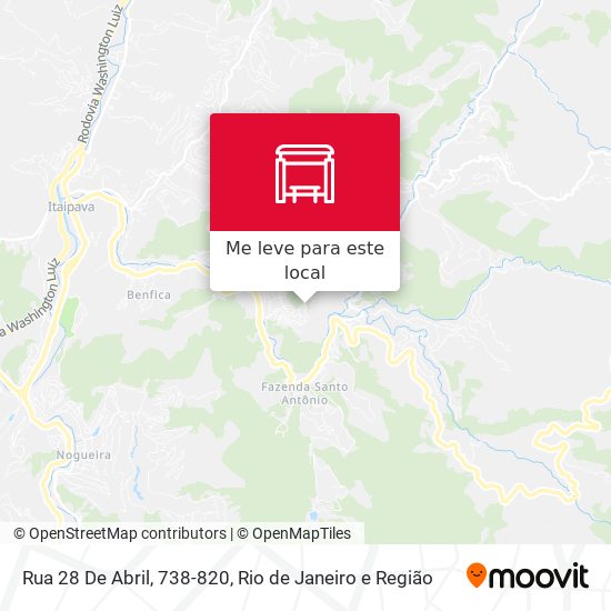 Rua 28 De Abril, 738-820 mapa
